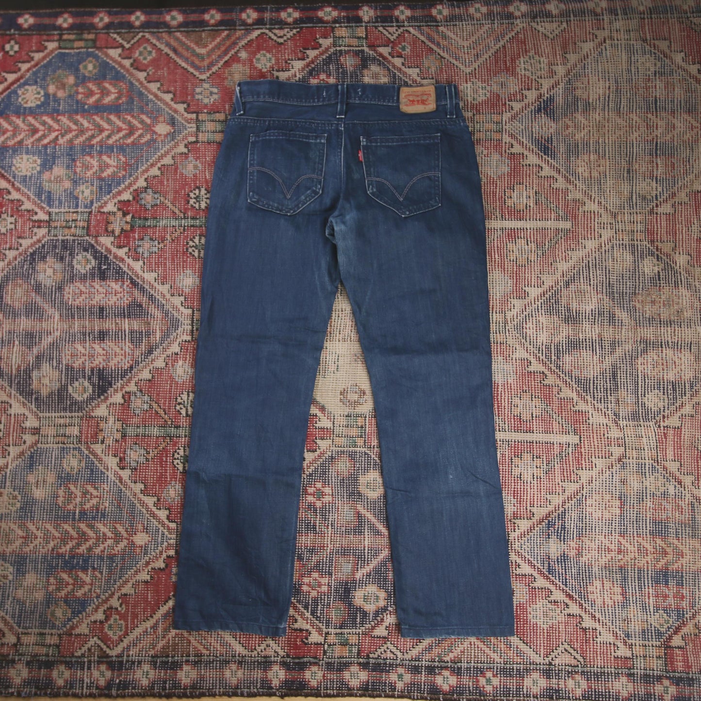 Levi's 491 W32 L27 Slim Fit Blue Denim Jeans