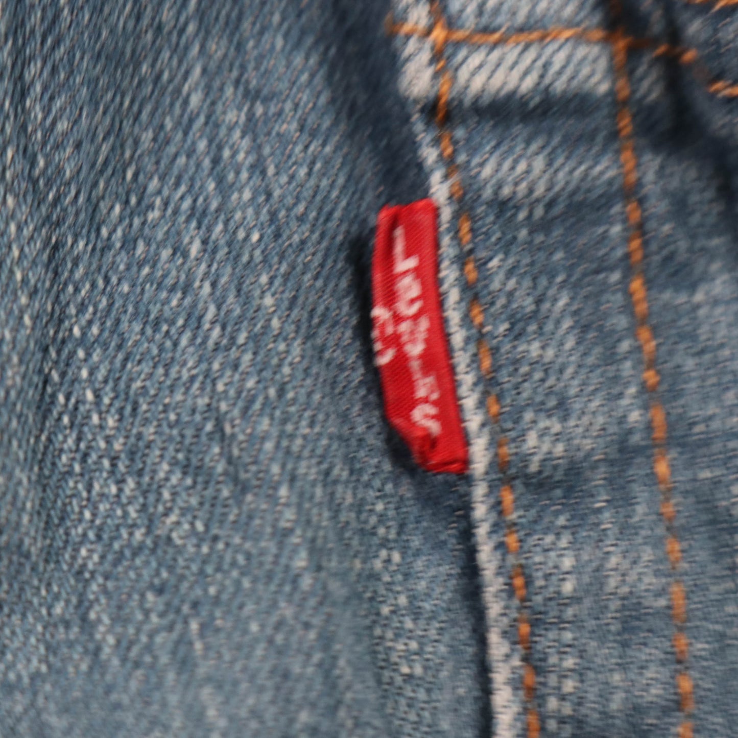 Levi's 502 Red Tab W38 L28 Tapered Leg Regular Fit Blue Denim Jeans