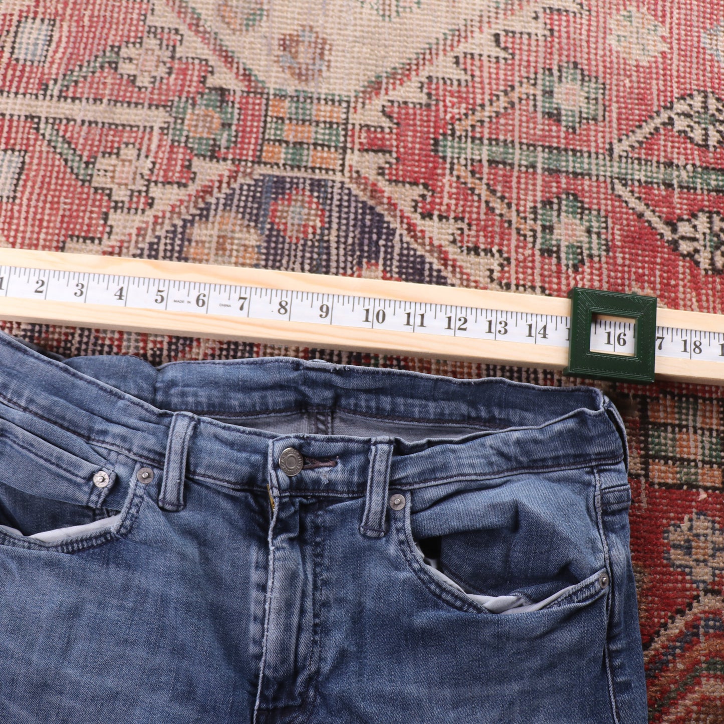 Levi's Red Tab W32 L29 Slim Fit Blue Denim Jeans