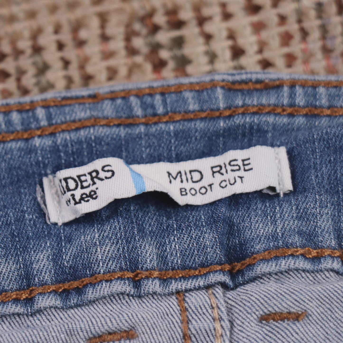 Lee W34 L30 Bootcut Blue Denim Jeans