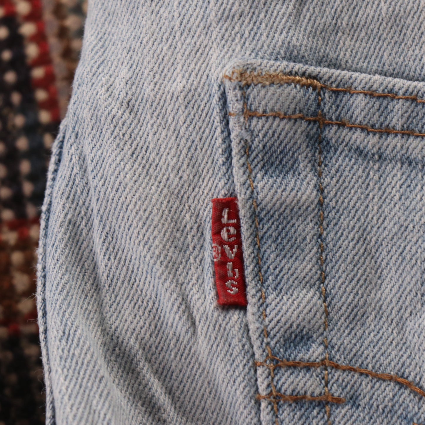 Levi's 514 W26 L27 Straight Leg Blue Denim Jeans