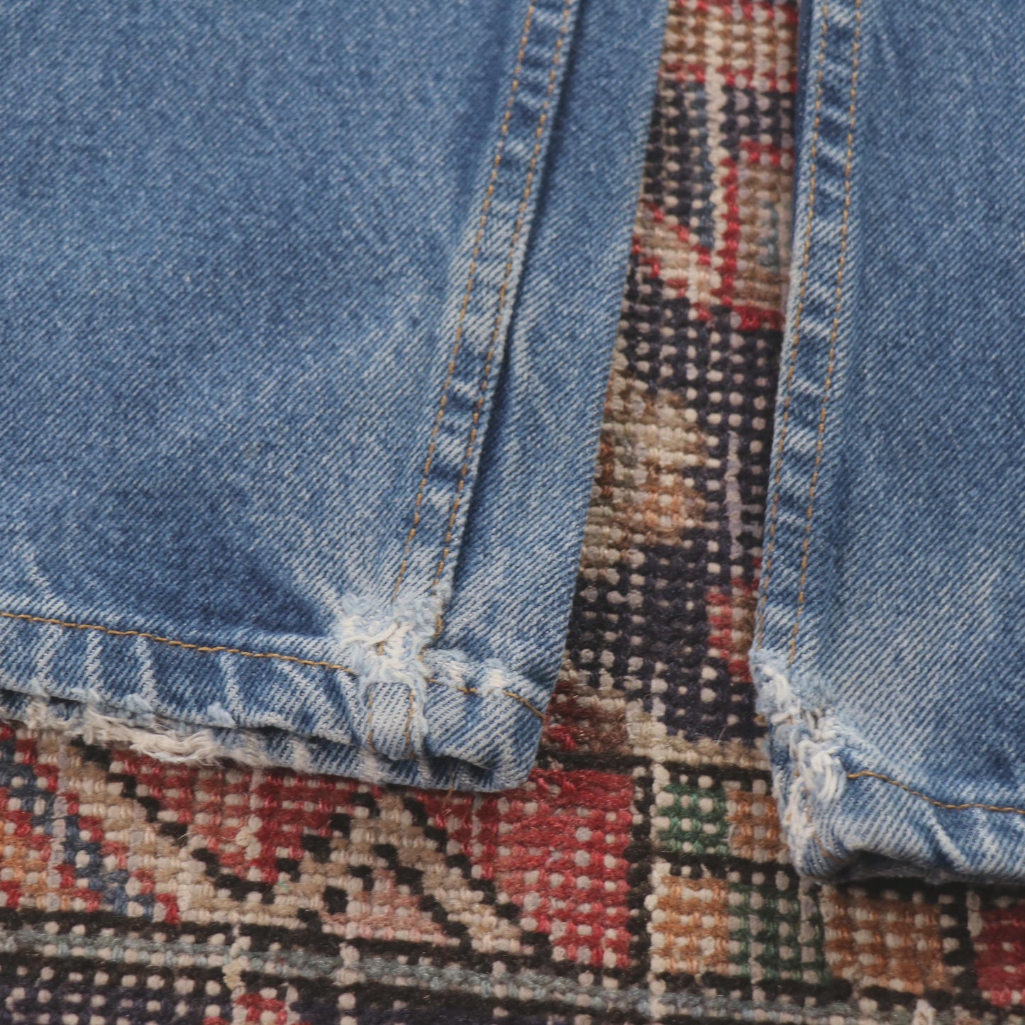 Lee W32 L27 Straight Leg Blue Denim Jeans