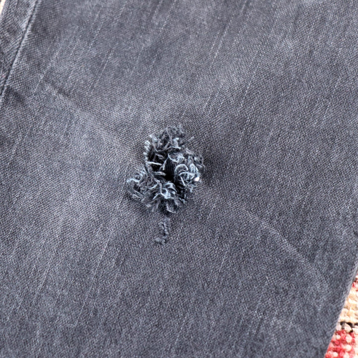 Levi's W36 L30 Straight :Leg Black Denim Jeans