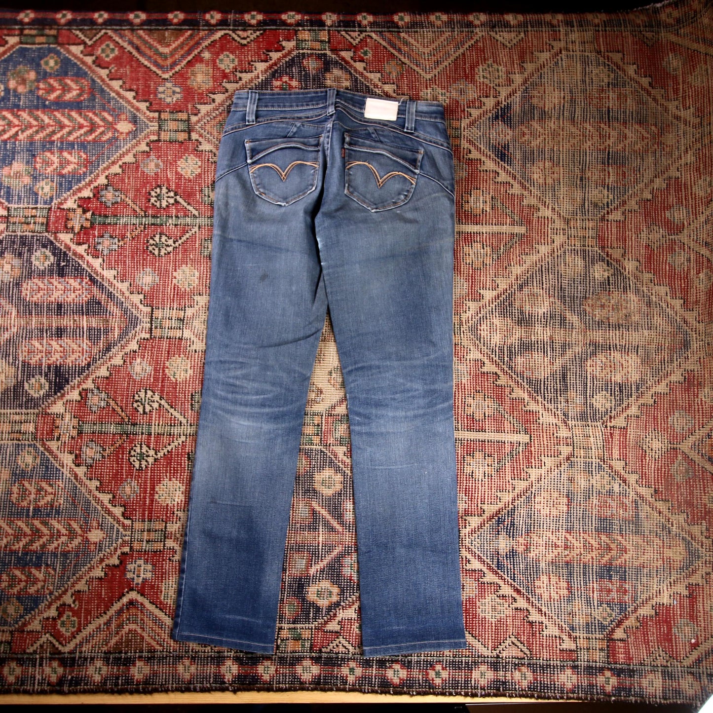 Levi's W28 L29 Skinny Blue Denim Jeans