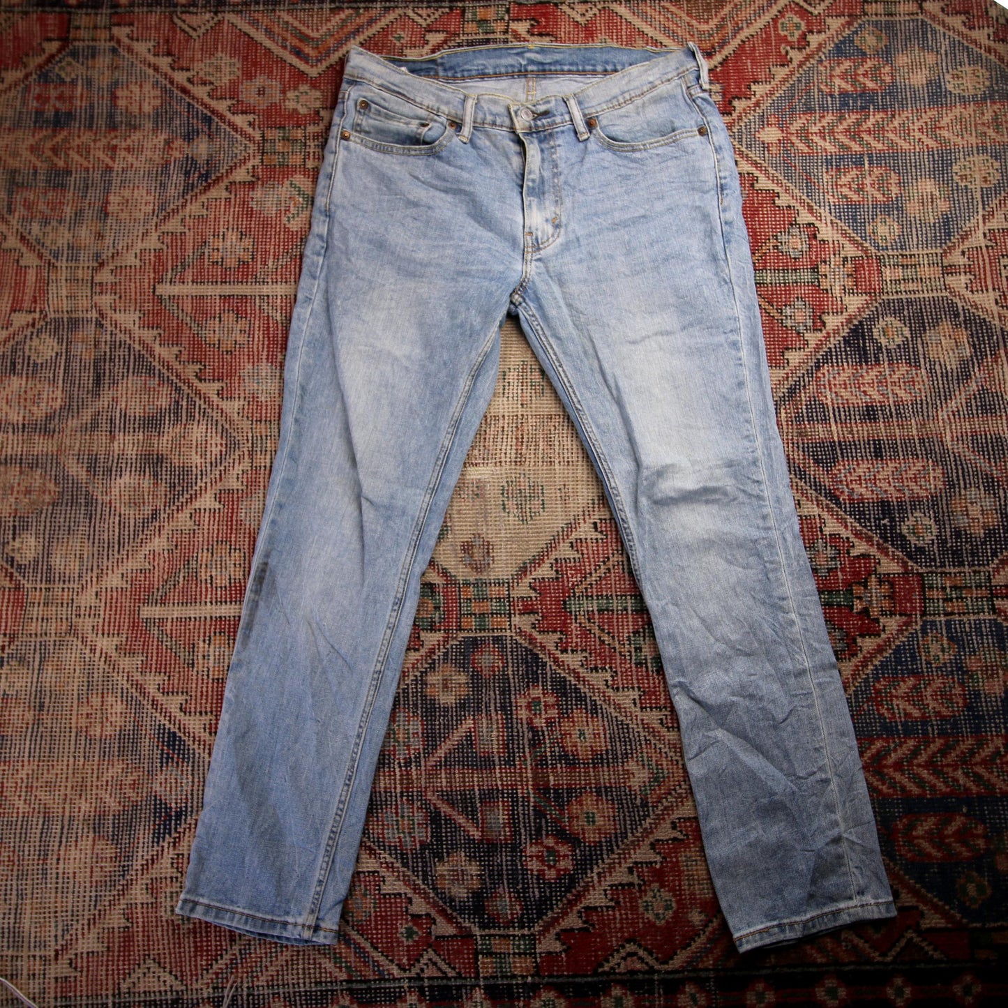Levi's 511 W34 L28 Slim Fit Blue Denim Jeans