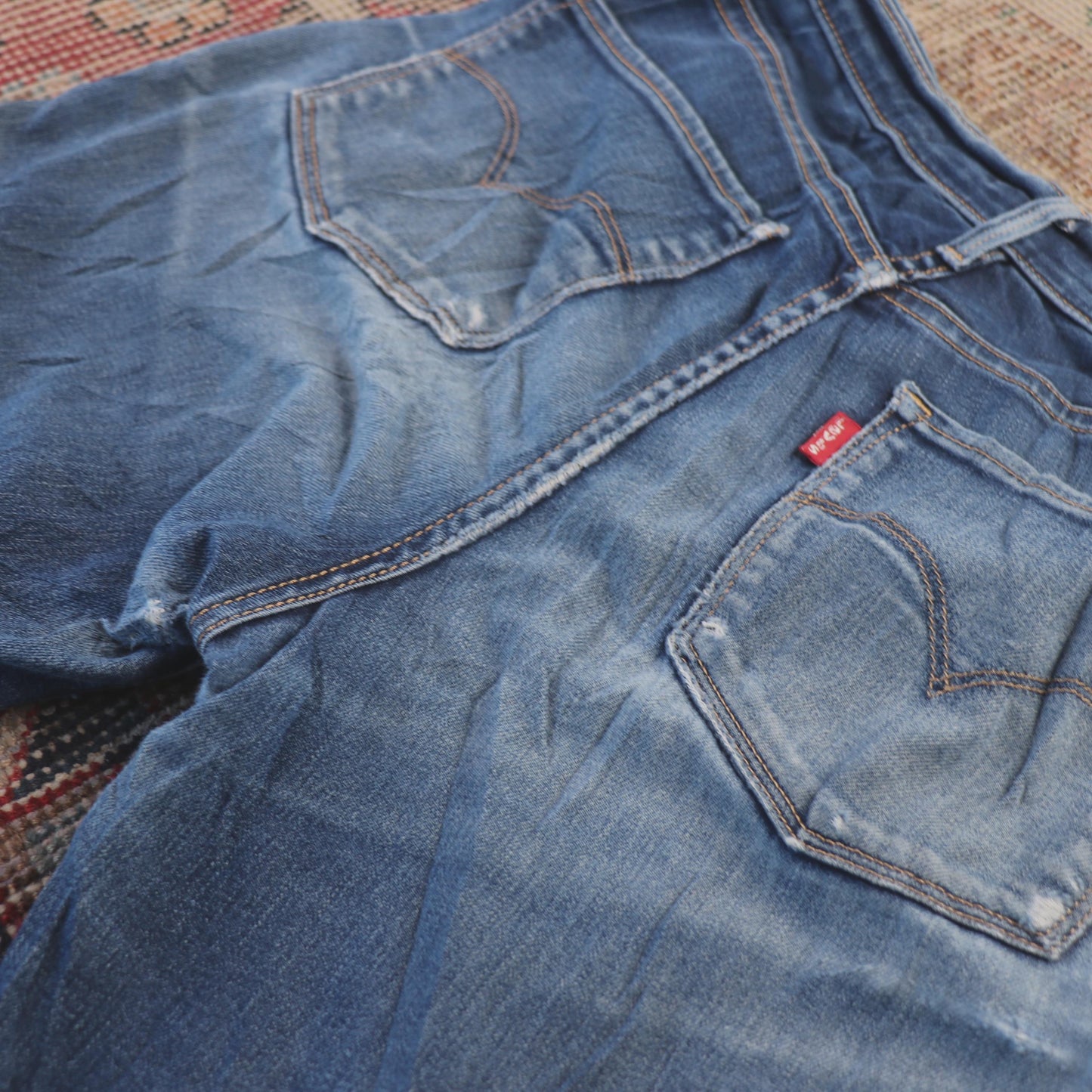 Levi's 321 W30 L22 Skinny Blue Denim Jeans