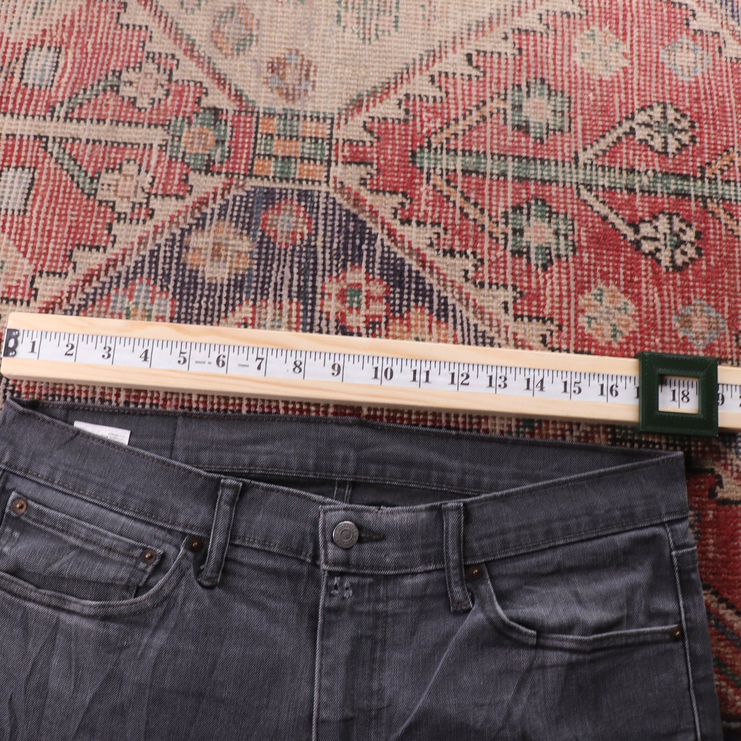 Levi's 511 Red Tab W36 L32 Slim Fit Grey Denim Jeans