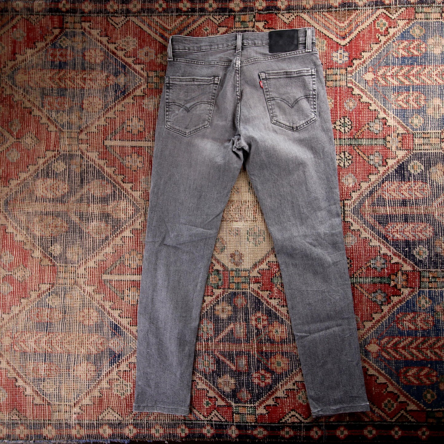 Levi's Red Tab W30 L30 Skinny Tight-Fitting Grey Denim Jeans