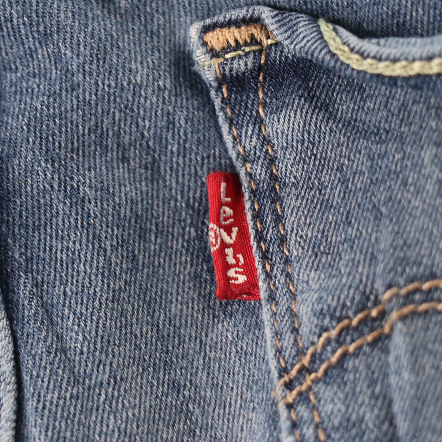 Levi's 511 Red Tab W28 L29 Slim Fit Blue Denim Jeans