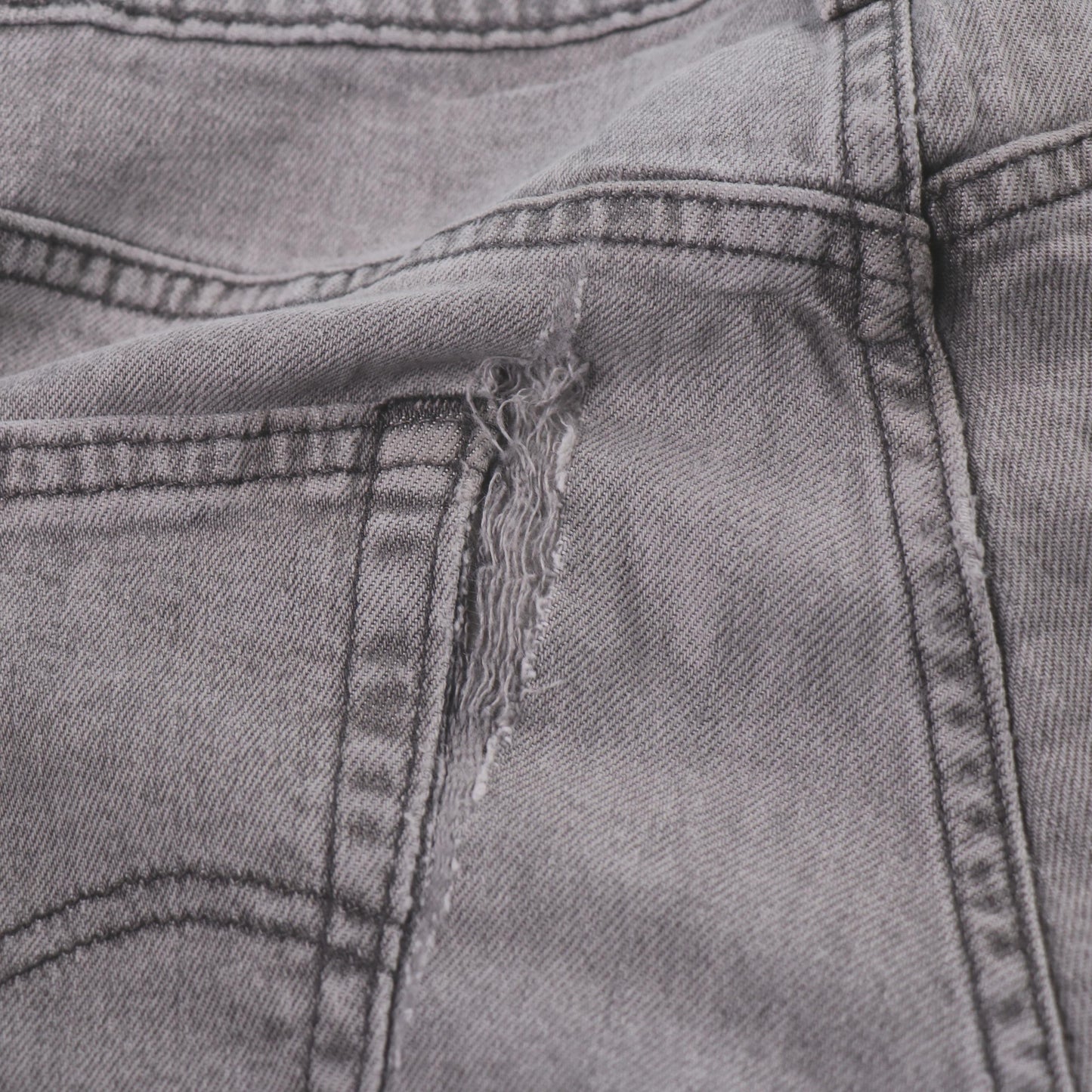 Levi's 511 Red Tab W30 L30 Slim Fit Grey Denim Jeans