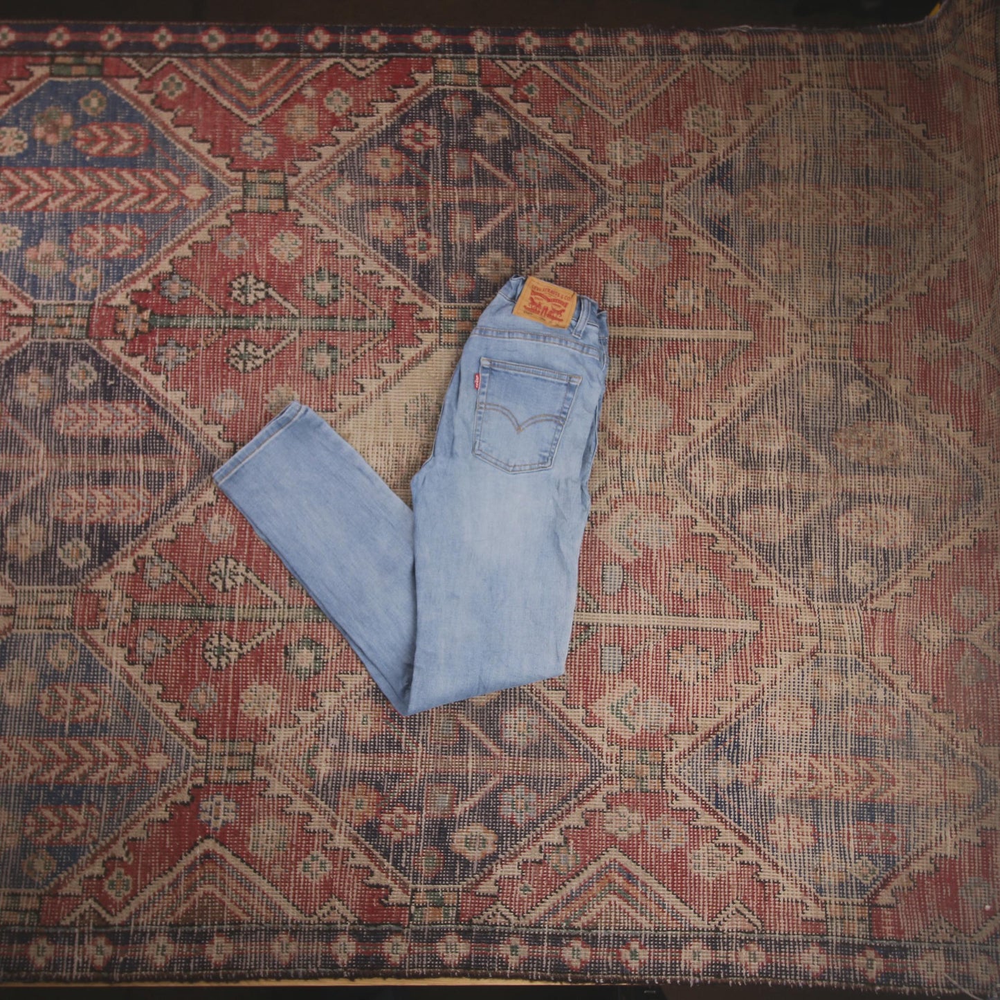 Levi's 510 W26 L27 Skinny Blue Denim Jeans
