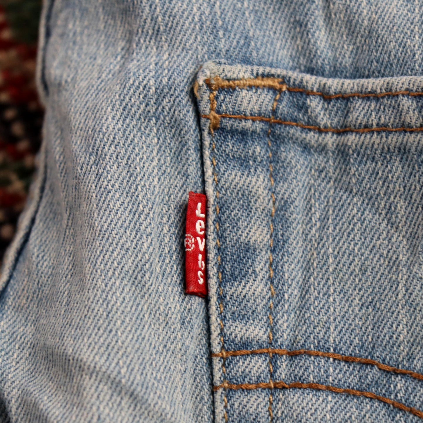 Levi's 514 W26 L28 Straight Leg Blue Denim Jeans