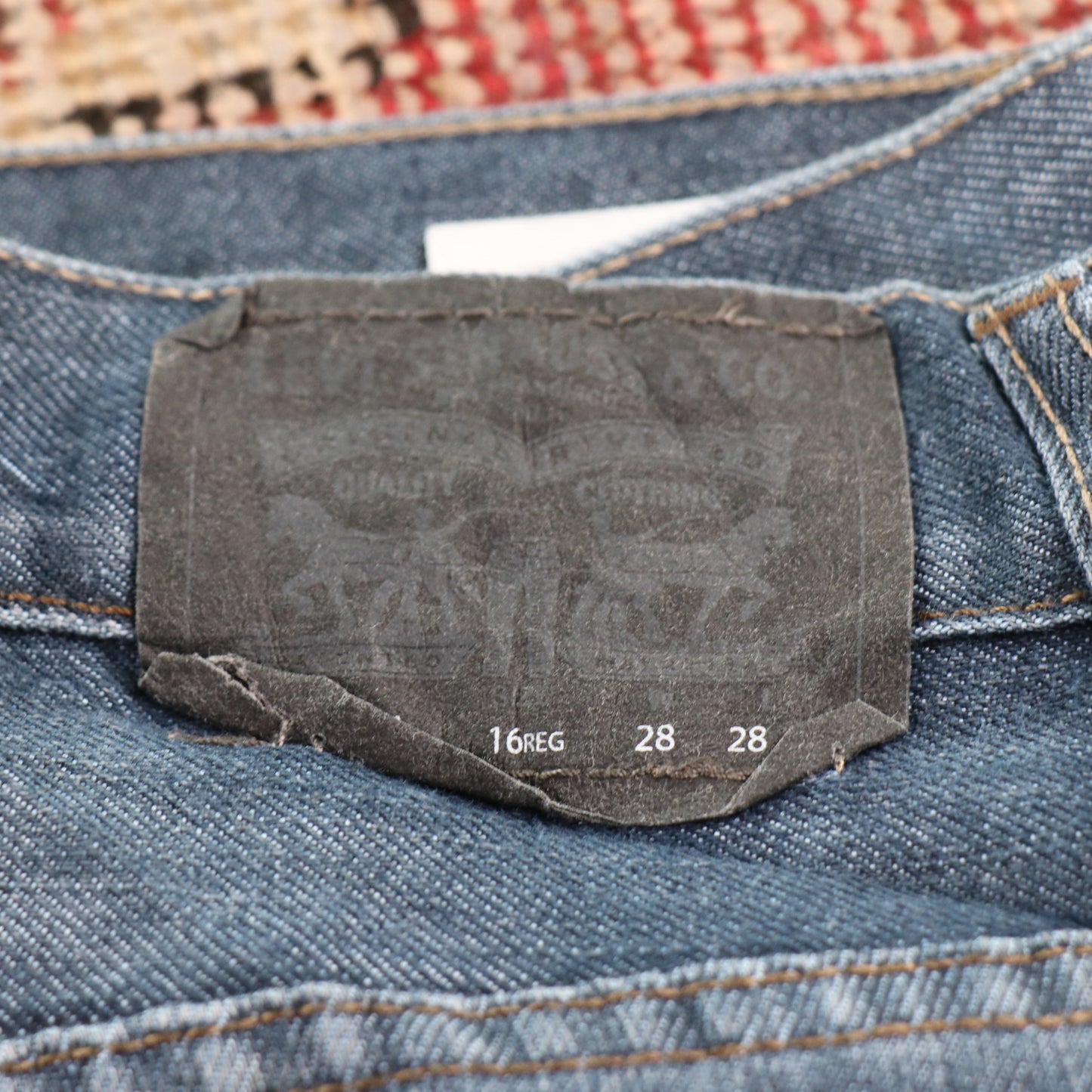 Levi's 511 W28 L28 Slim Fit Blue Denim Jeans