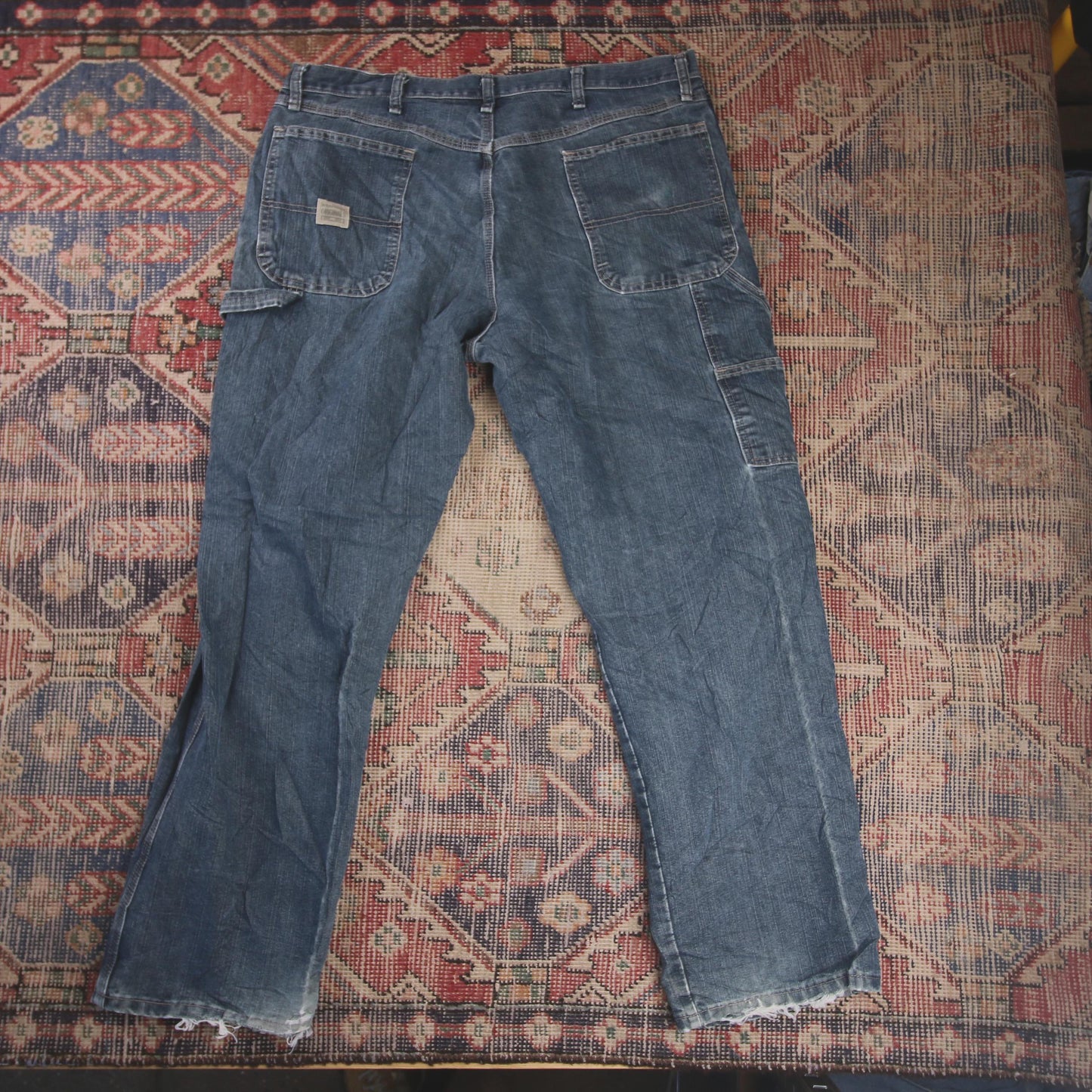 Wrangler W38 L31 Carpenter Blue Denim Jeans