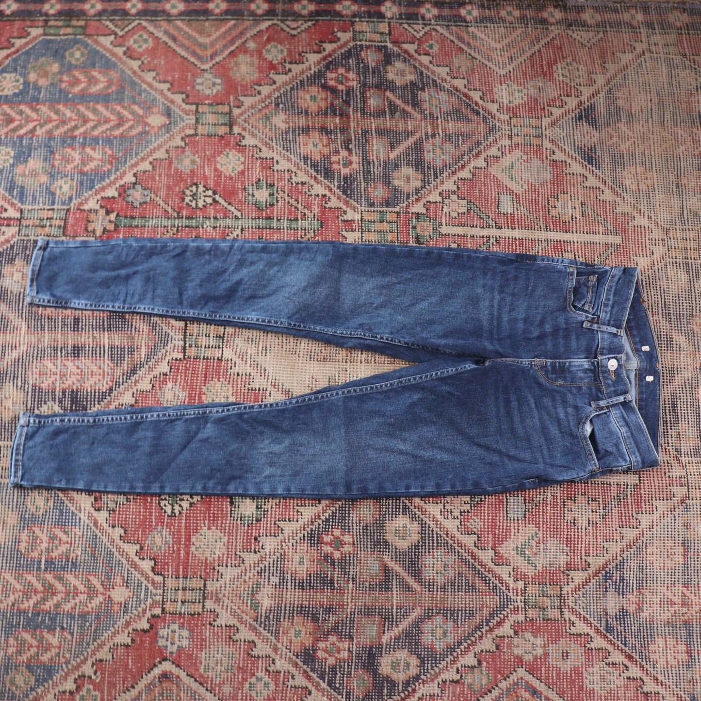 Levi's W24 L27 Skinny Blue Denim Jeans