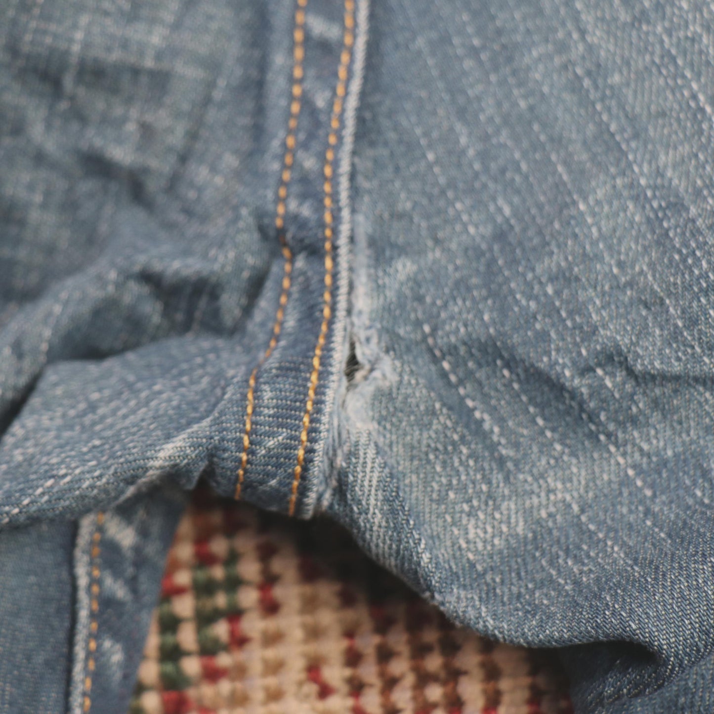 Levi's W32 L30 Straight Leg Blue Denim Jeans