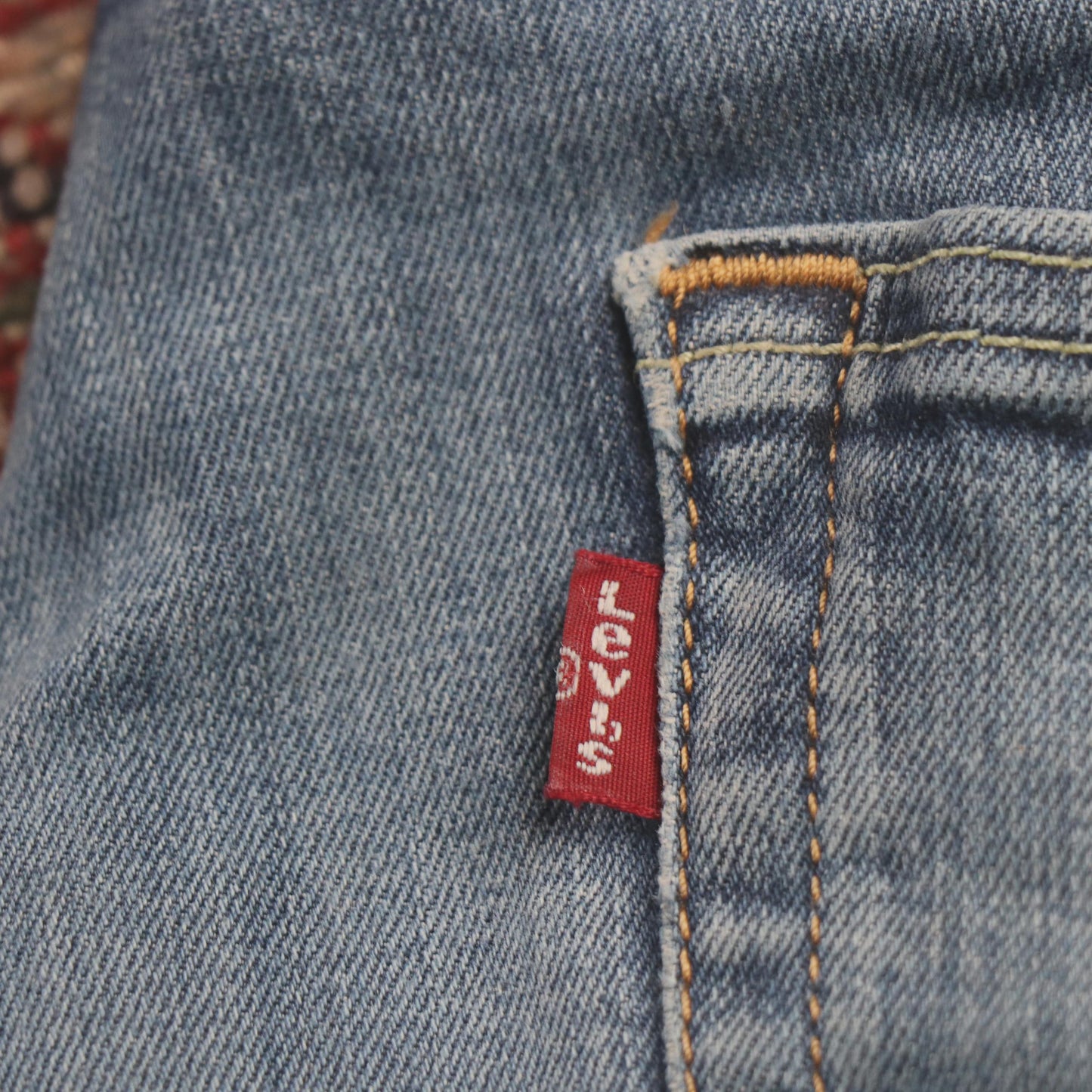 Levi's 514 W34 L30 Straight Leg Blue Denim Jeans