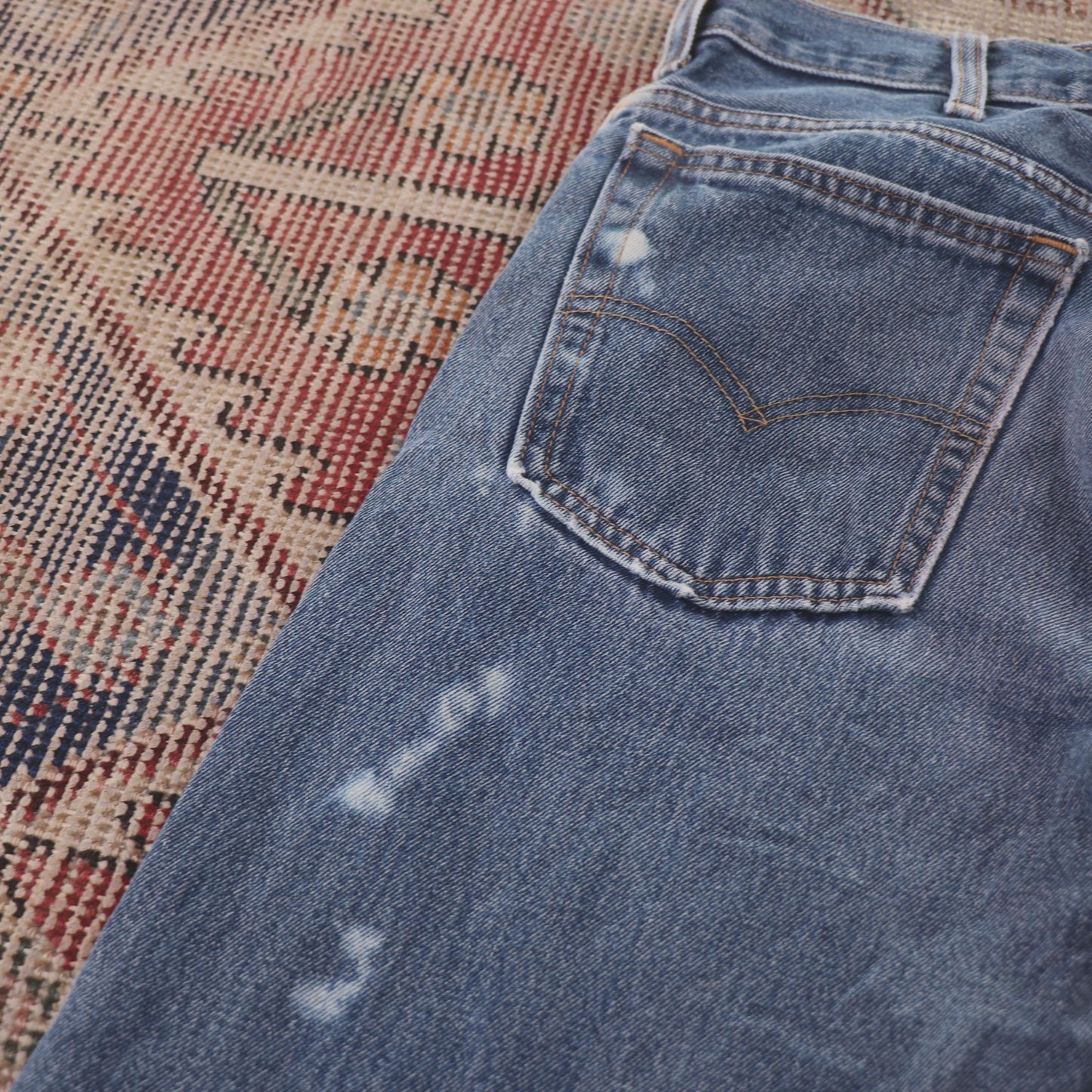 Levi's 517 W32 L29 Bootcut Slim Fit Blue Denim Jeans