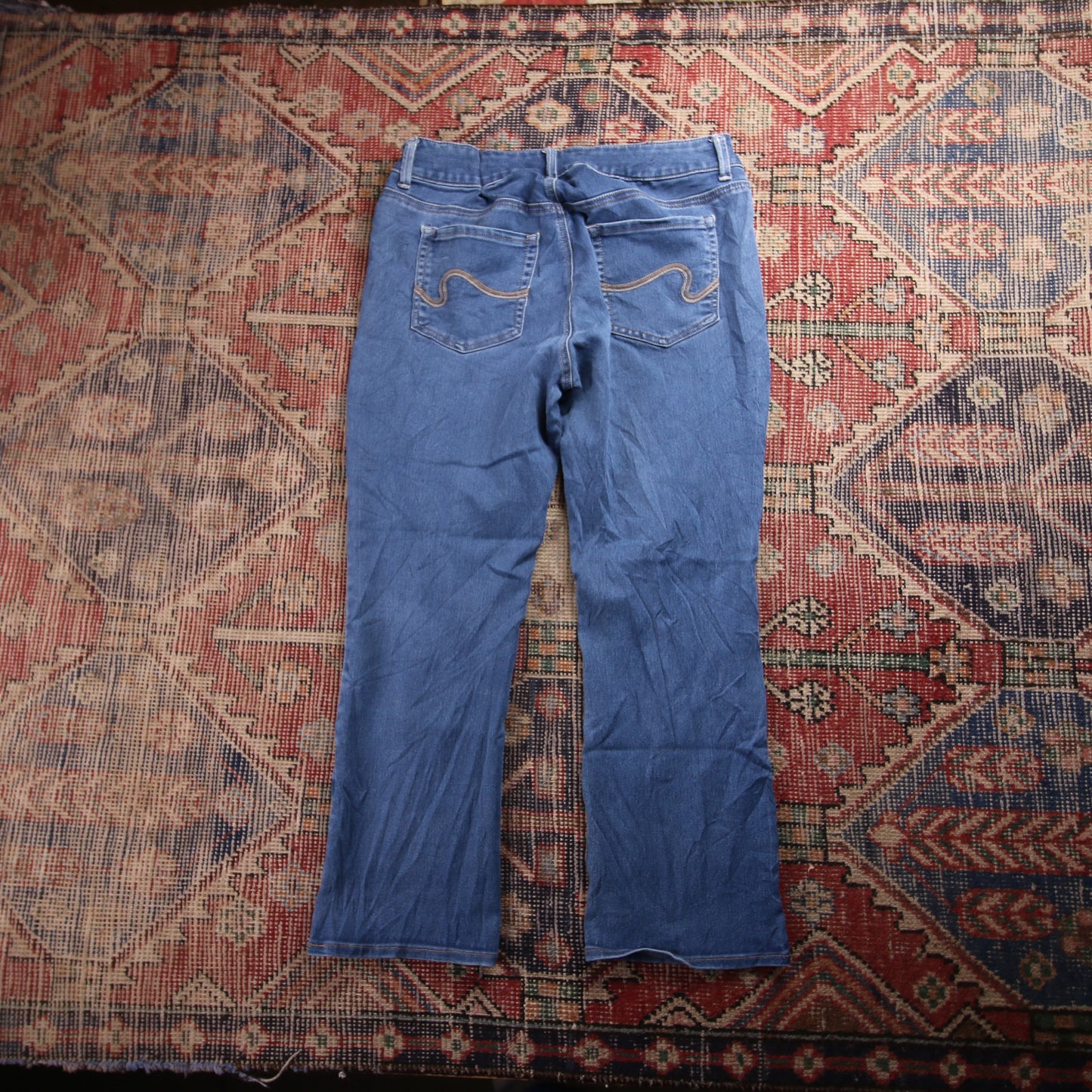 Lee W30 L25 Bootcut Blue Denim Jeans