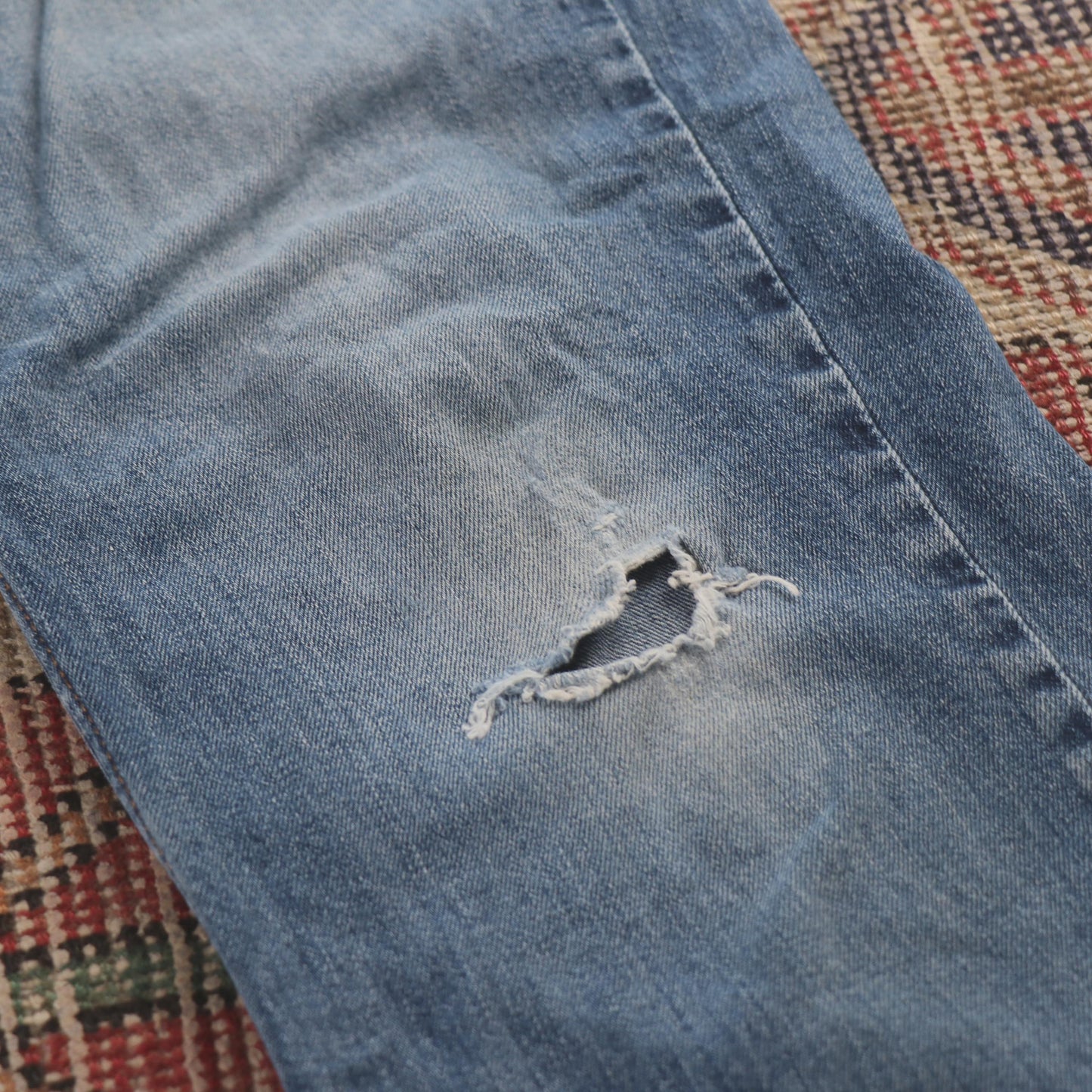 Levi's Red Tab W32 L31 Straight Slightly Tapered Blue Denim Jeans