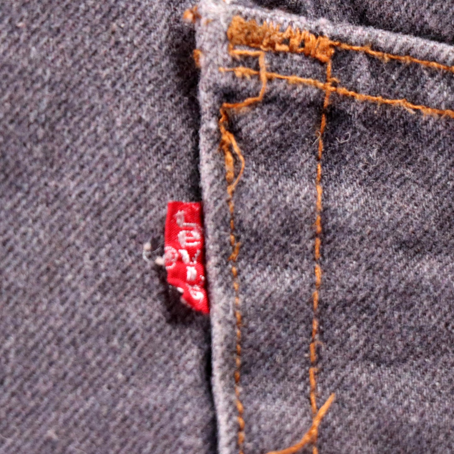 Levi's 501 W42 L29 Original Fit Grey Denim Jeans