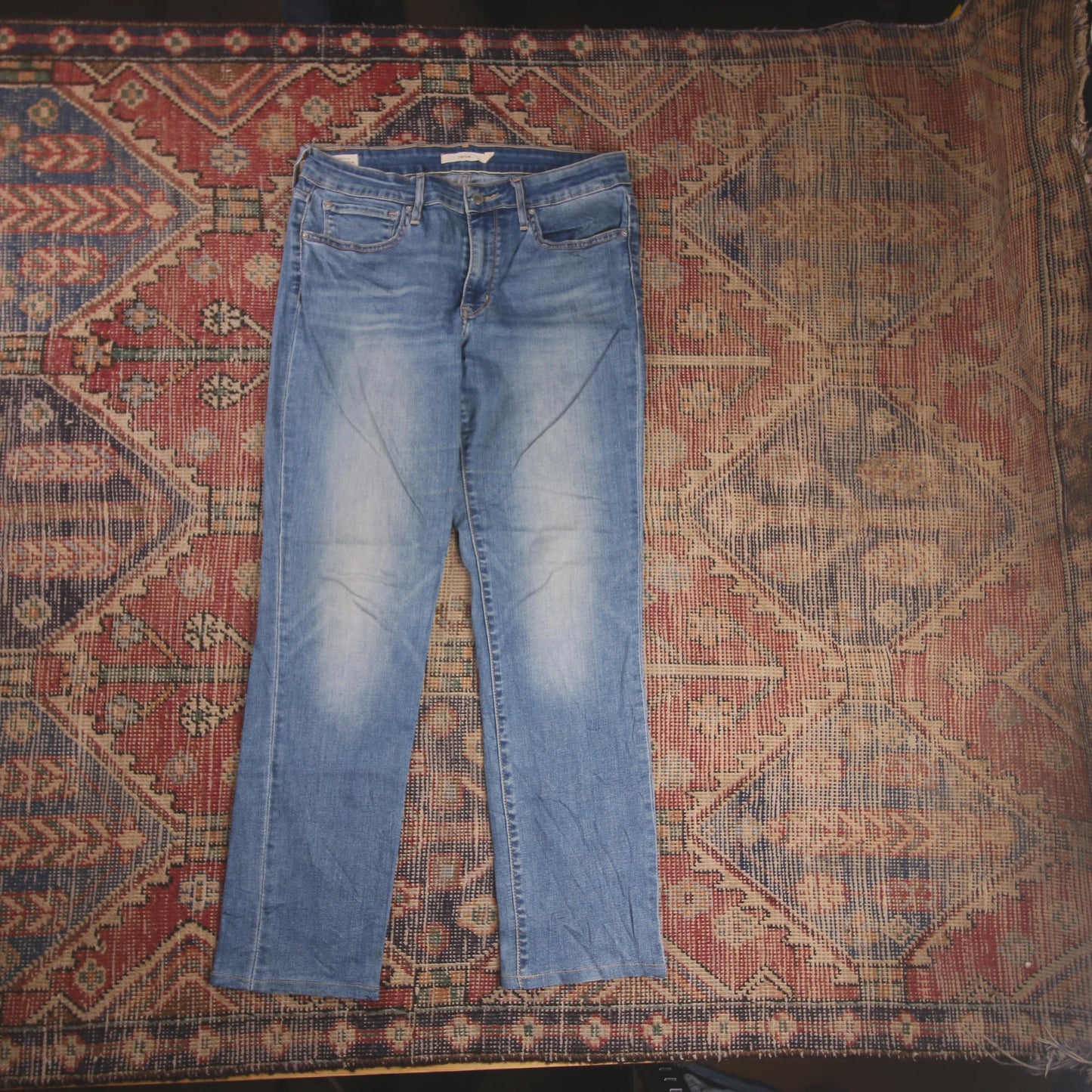Levi's 712 W30 L28 Slim Fit Blue Denim Jeans