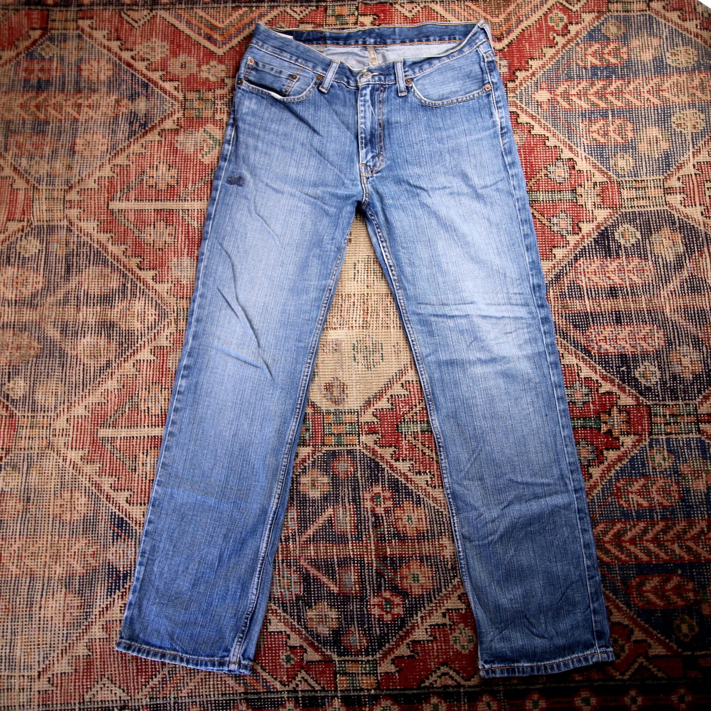 Levi's 514 W32 L29 Straight Leg Blue Denim Jeans