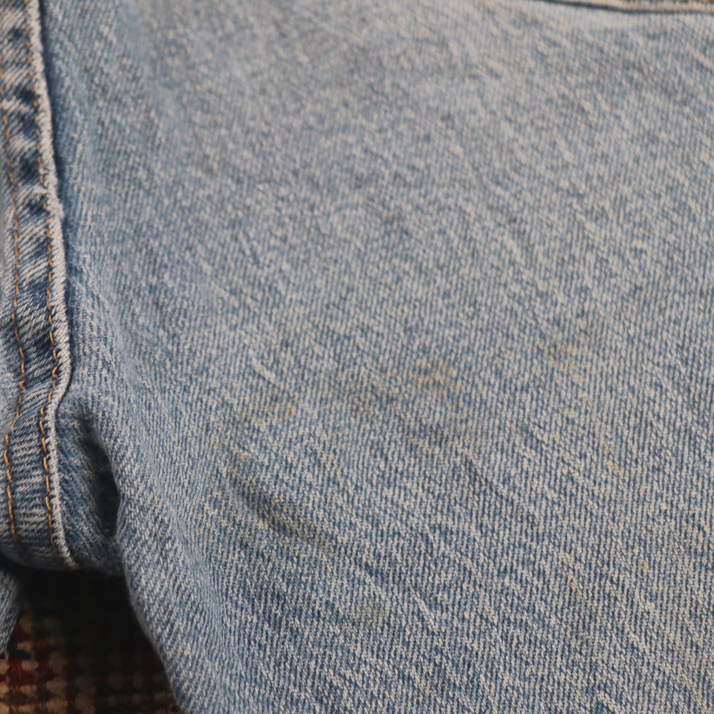 Wrangler W34 L30 Straight Leg Loose Fit Blue Denim Jeans