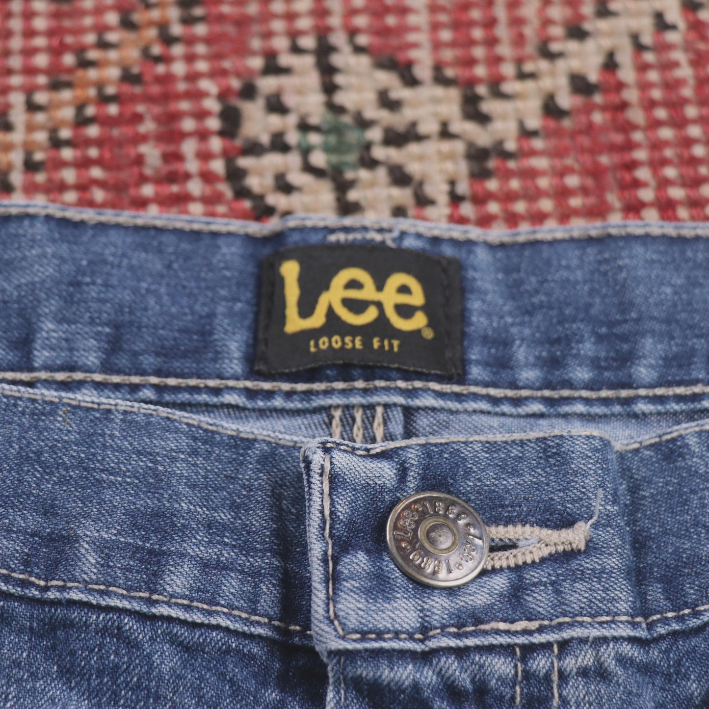 Lee W36 L32 Carpenter Blue Denim Jeans