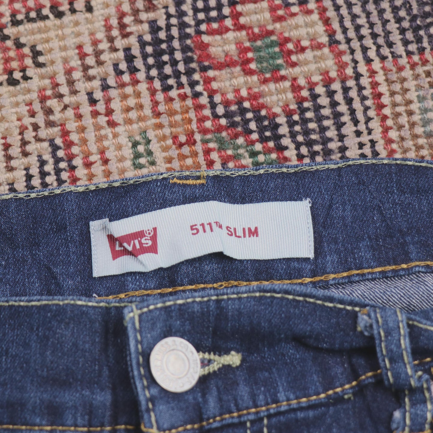 Levi's 511 W28 L27 Slim Fit Blue Denim Jeans