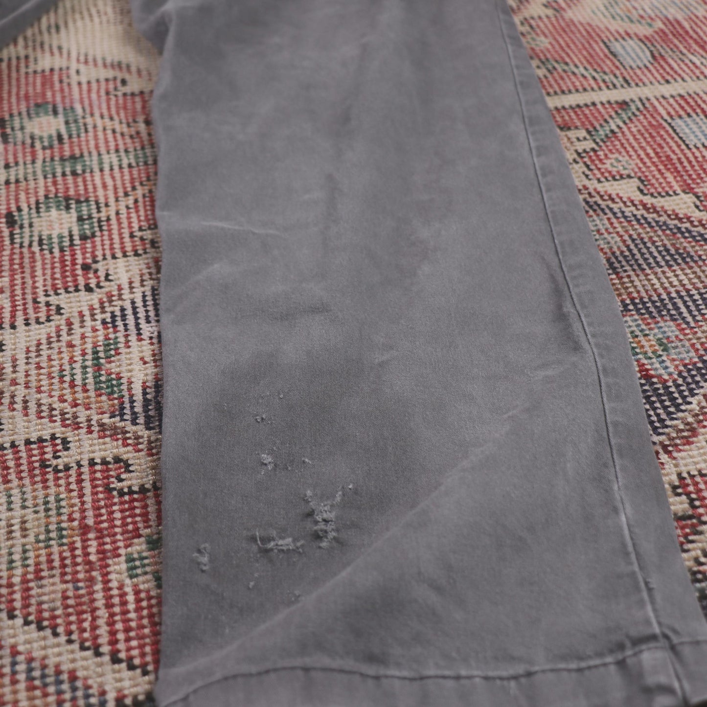 Lee W36 L30 Straight Leg Regular Fit Grey Denim Trousers