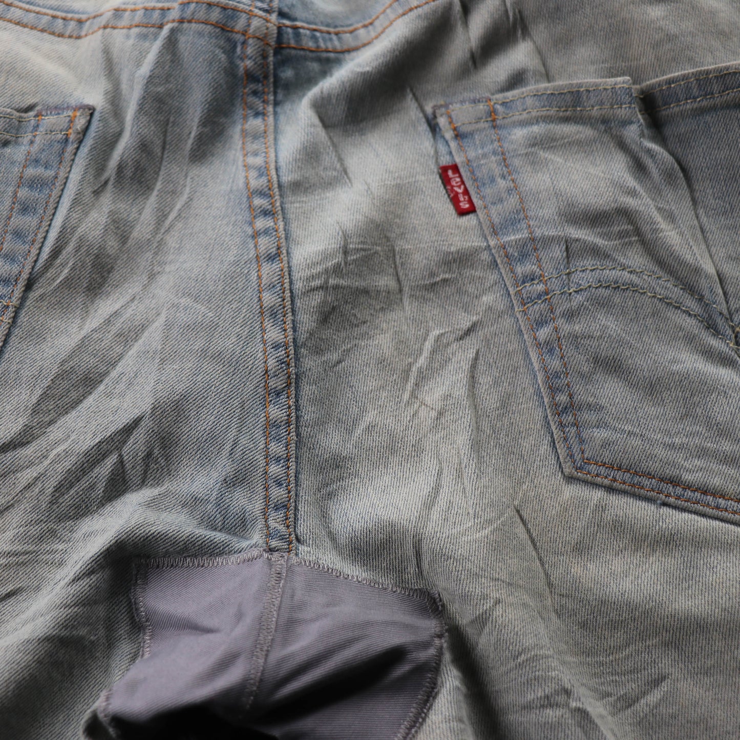 Levi's 511 Red Tab W34 L33 Slim Fit Blue Denim Jeans