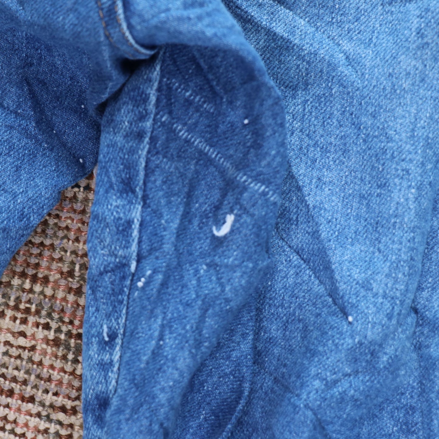 Wrangler W42 L29 Straight Leg Blue Denim Jeans