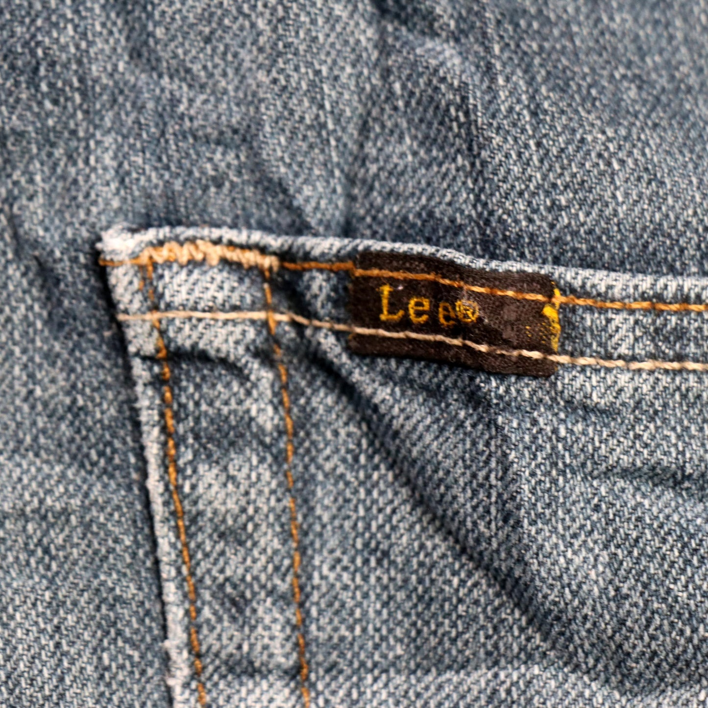 Lee W36 L29 Straight Leg Relaxed Fit Blue Denim Jeans