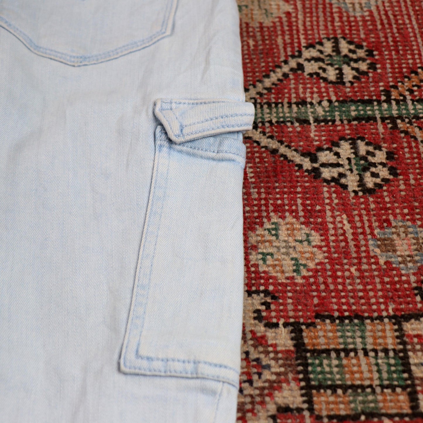 Levi's 721 W28 L27 Skinny Blue Denim Jeans
