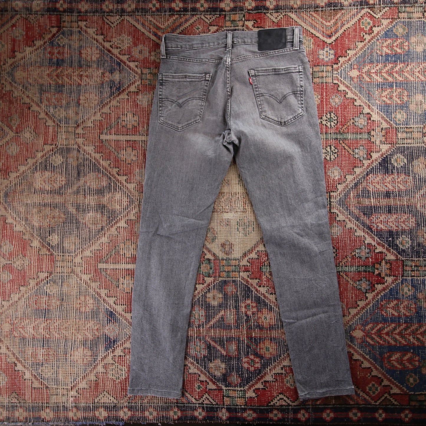 Levi's Red Tab W30 L30 Skinny Tight-Fitting Grey Denim Jeans
