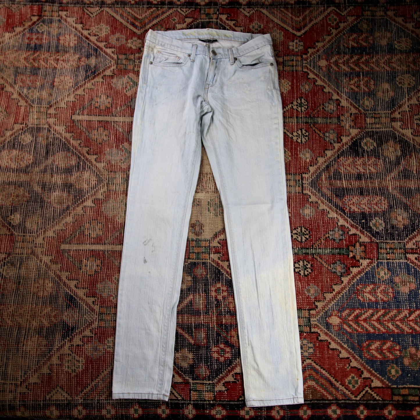 Levi's 421 W30 L31 Skinny Blue Denim Jeans