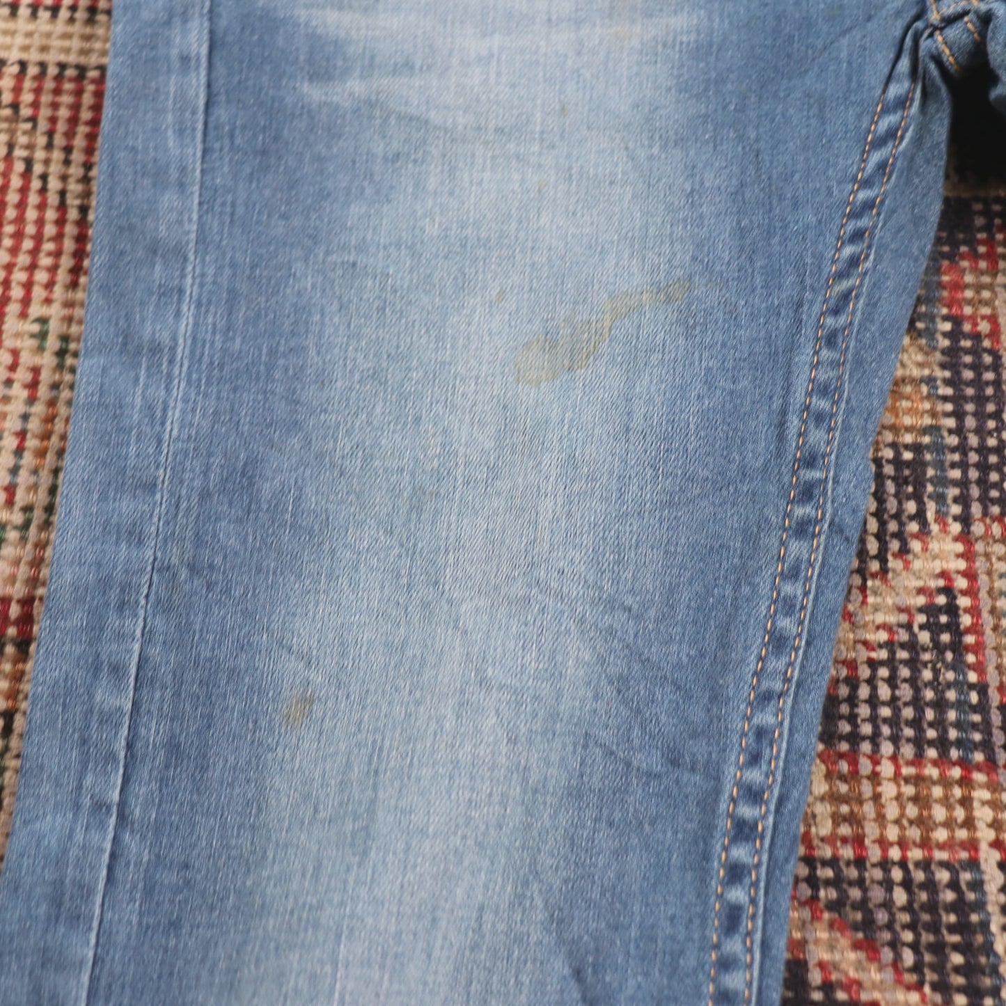 Levi's 519 W26 L28 Slim Fit Blue Denim Jeans