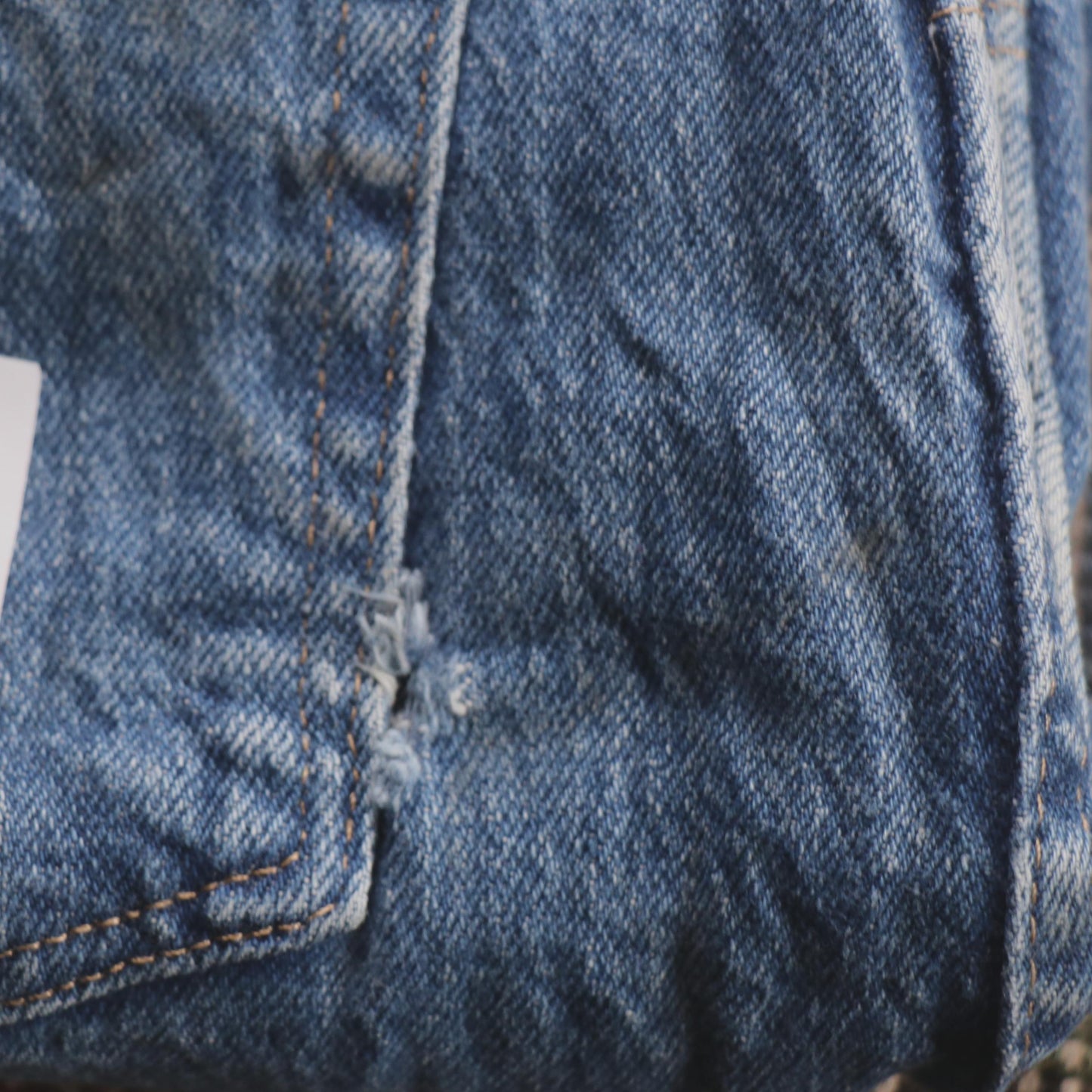 Wrangler W40 L26 Straight Leg Relaxed Fit Blue Denim Jeans