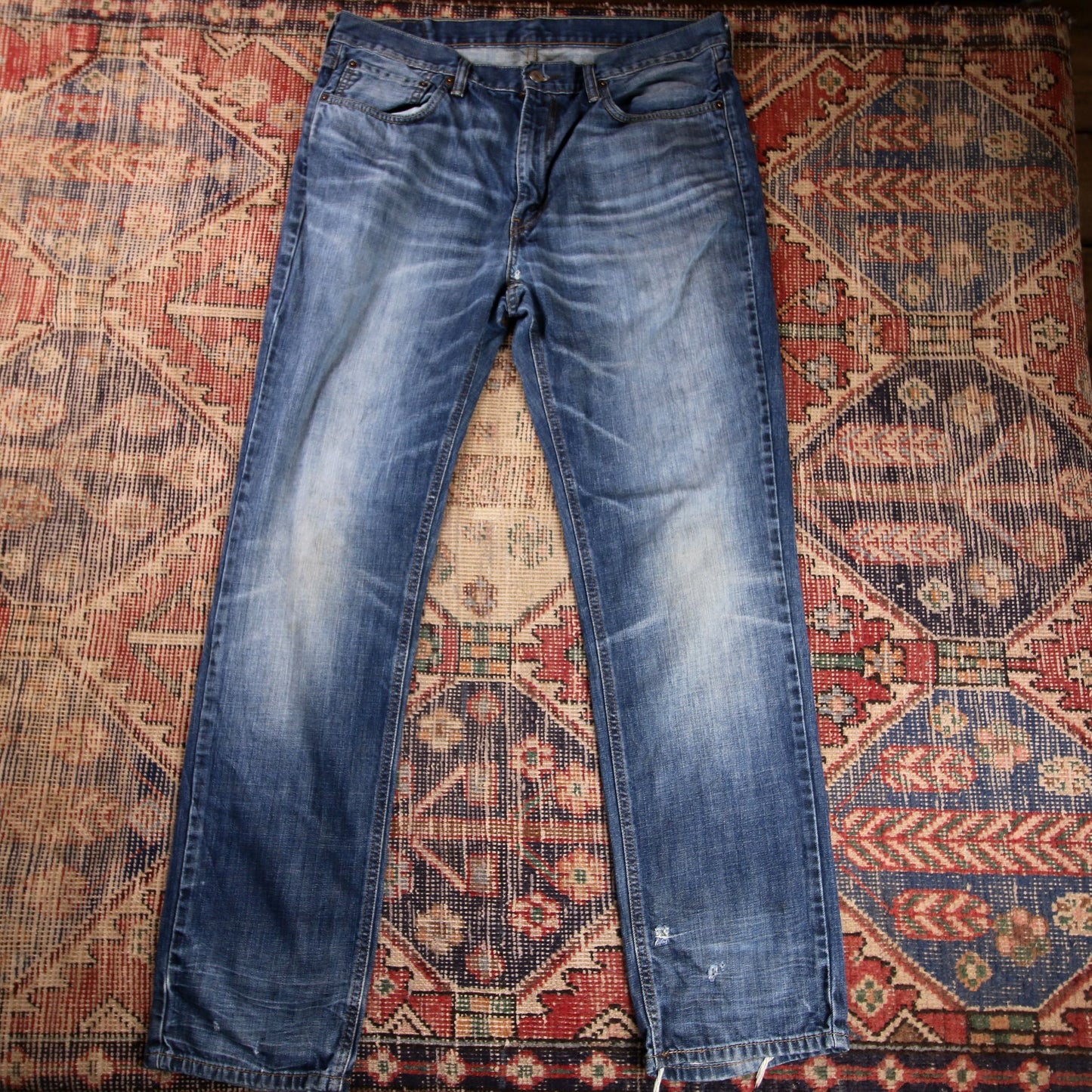 Levi's 541 W36 L32 Tapered Leg Blue Denim Jeans