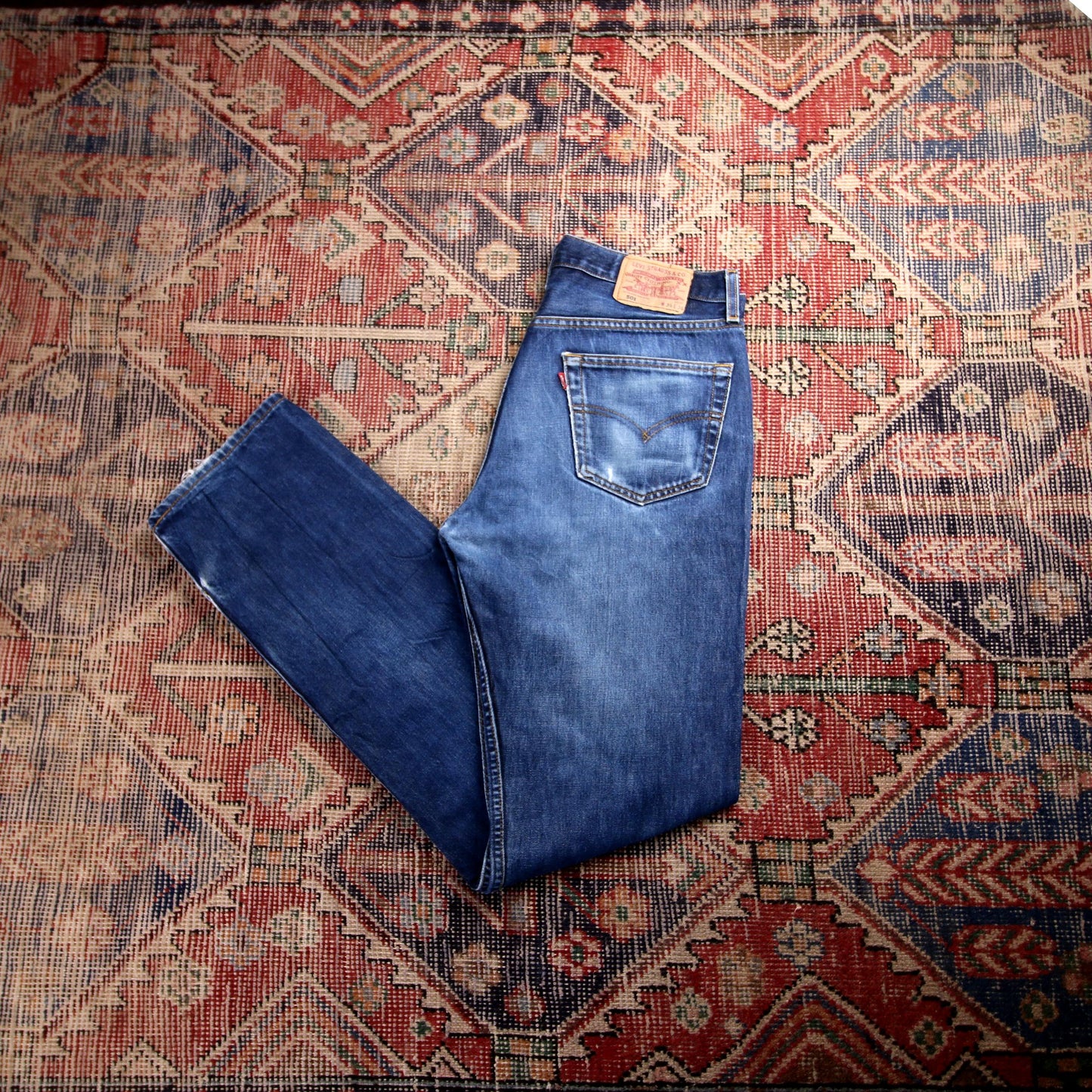 Levi's 501 W32 L33 Original Fit Blue Denim Jeans