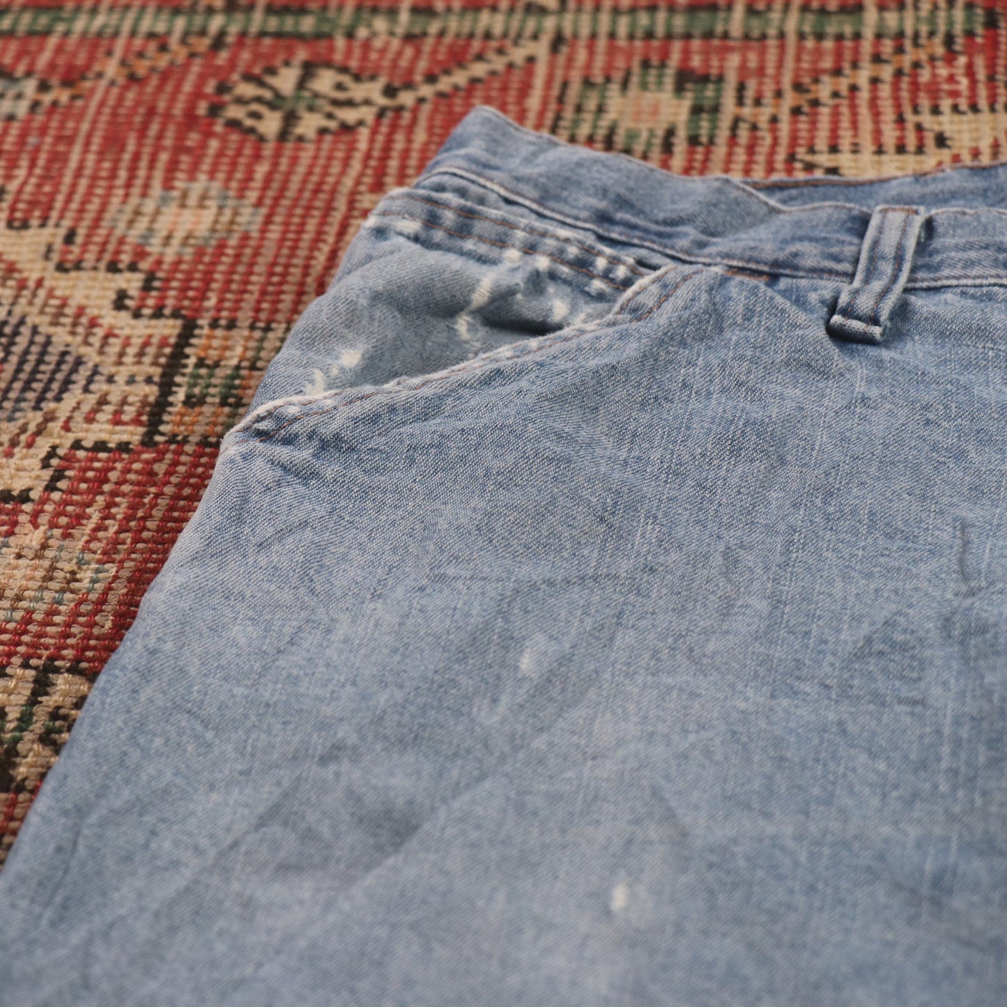 Wrangler W34 L29 Carpenter Blue Denim Jeans
