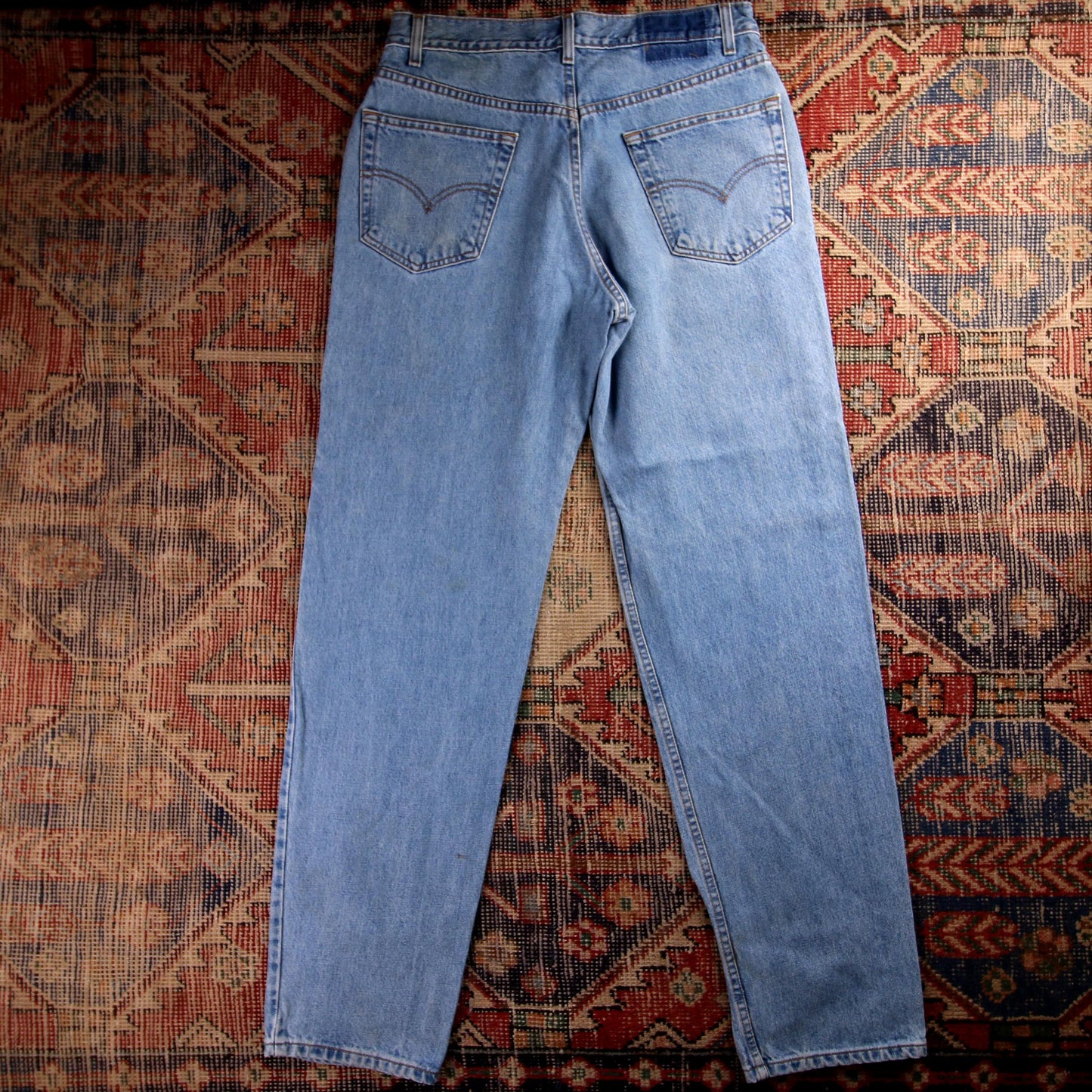 Levi's W30 L34 Relaxed Straight Leg Blue Denim Jeans