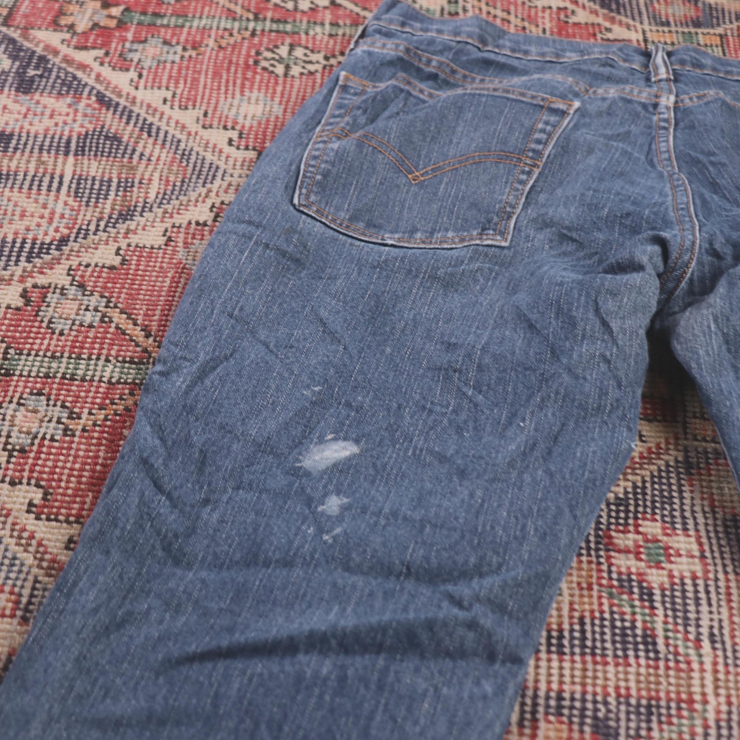 Levi's 514 W34 L30 Straight Leg Blue Denim Jeans