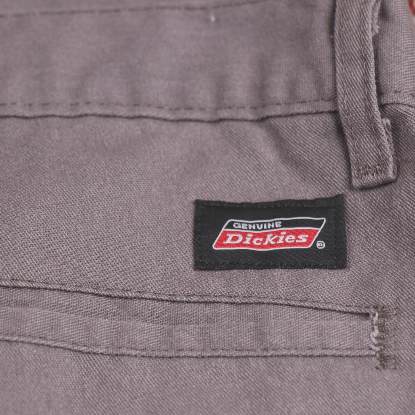 Dickies W30 L30 Straight Leg Blue Cotton Blend Trousers