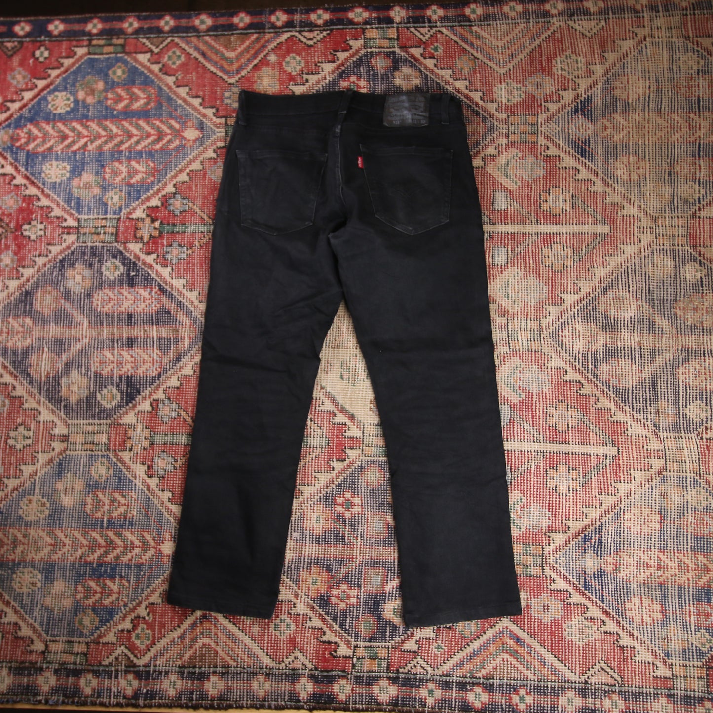 Levi's 511 W30 L25 Slim Fit Black Denim Jeans