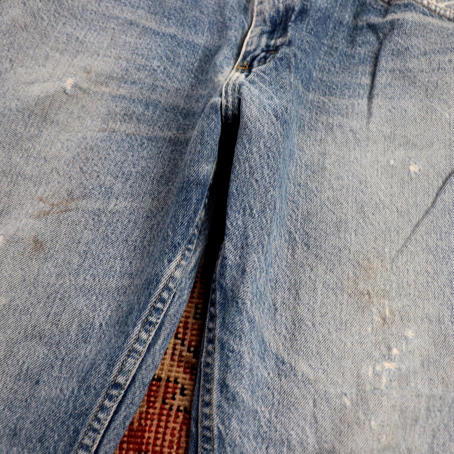 Lee W34 L29 Straight Leg Relaxed Fit Blue Denim Jeans
