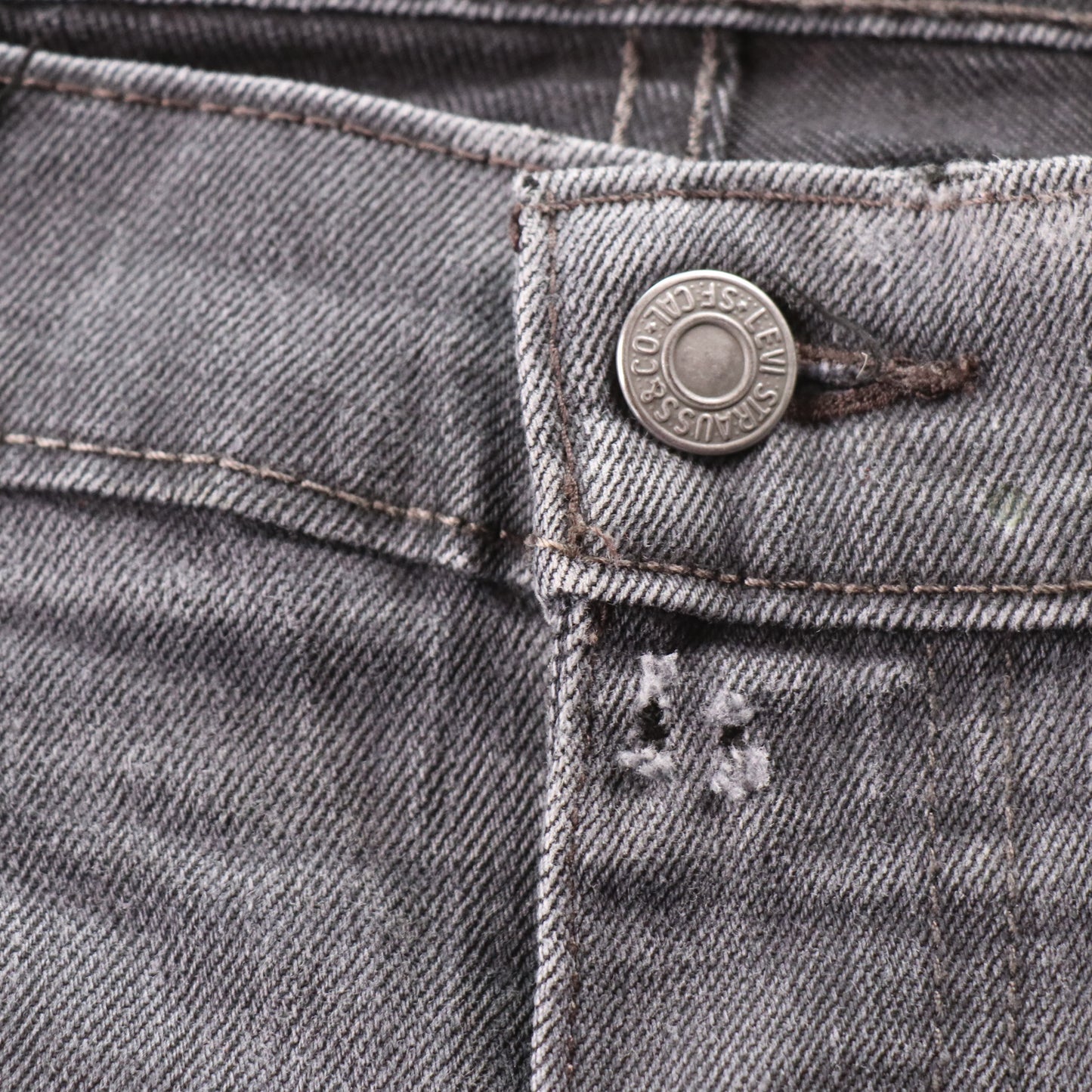 Levi's 511 Red Tab W36 L32 Slim Fit Grey Denim Jeans