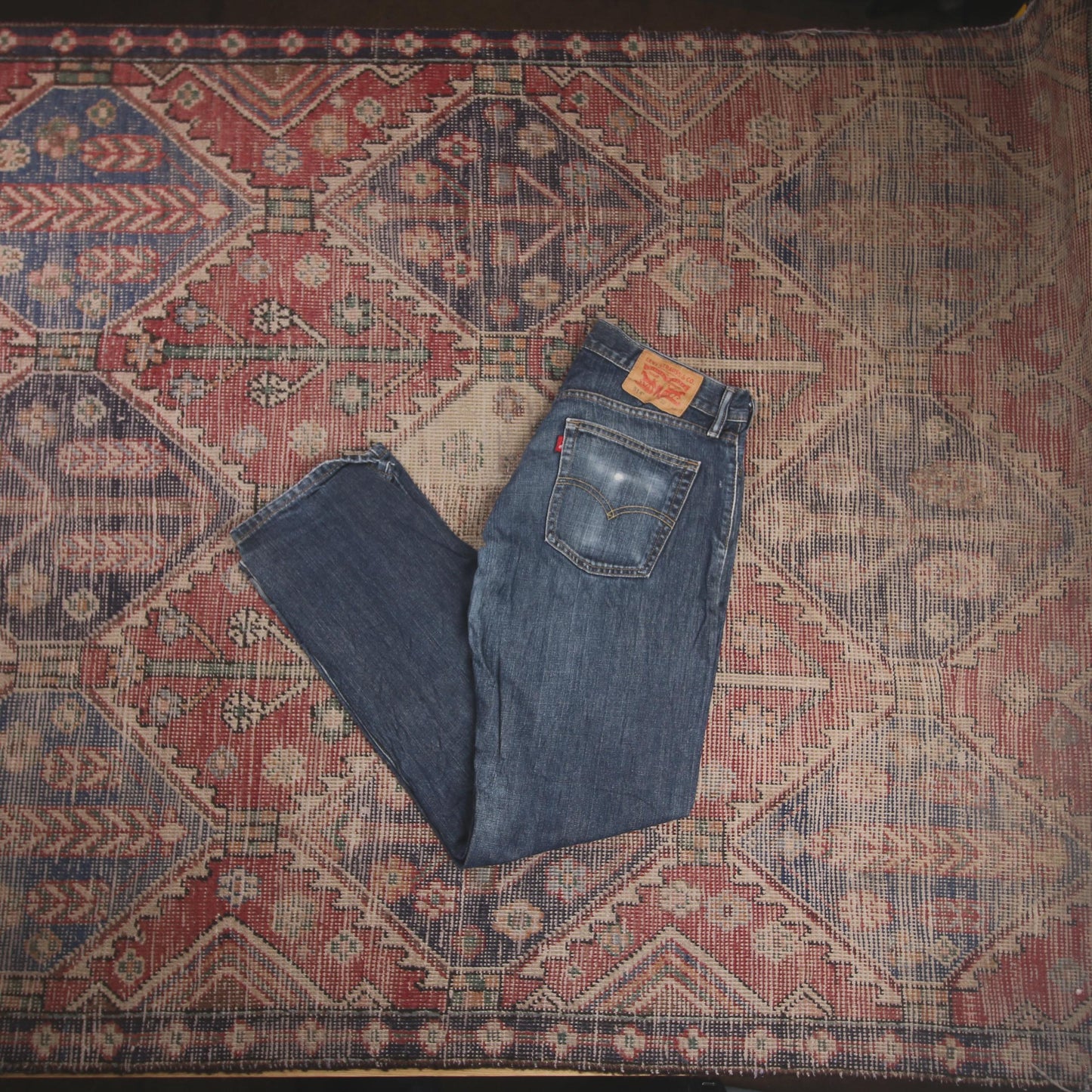 Levi's 514 W32 L31 Straight Leg Blue Denim Jeans