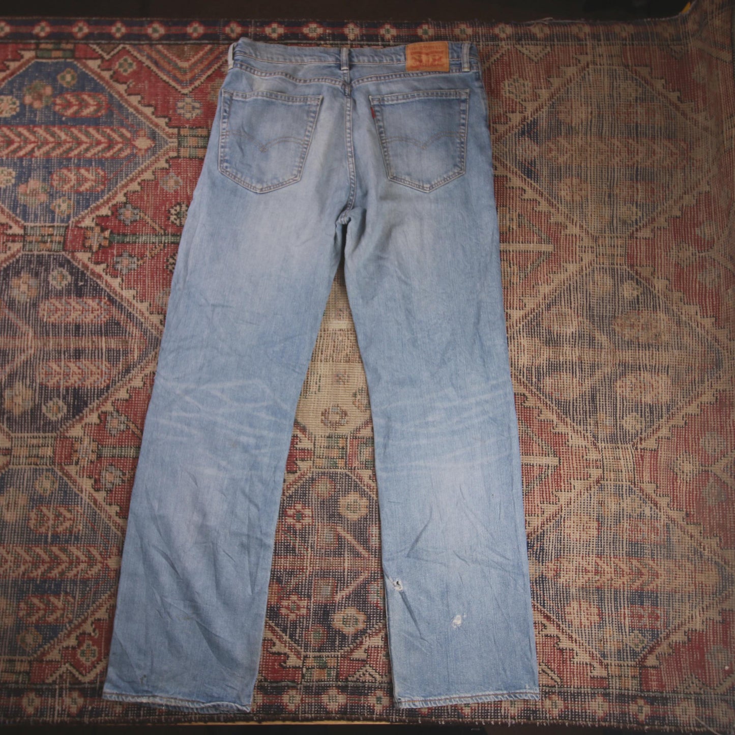 Levi's 731 W36 L32 Bootcut Blue Denim Jeans